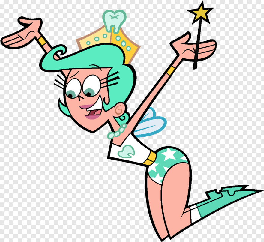  Fairly Odd Parents, Tooth Icon, Tooth, Fairy, Fairy Wings, Tooth Clipart