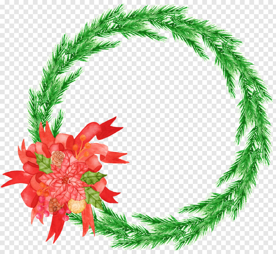 christmas-wreath-vector # 1017947