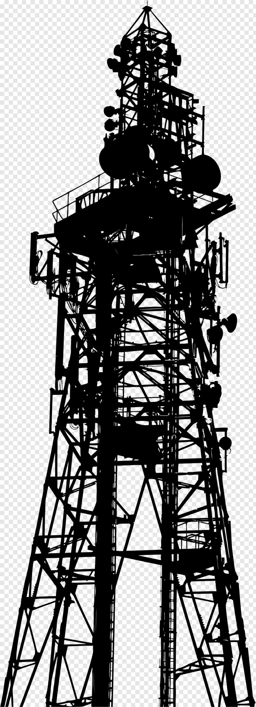 eiffel-tower-silhouette # 973987