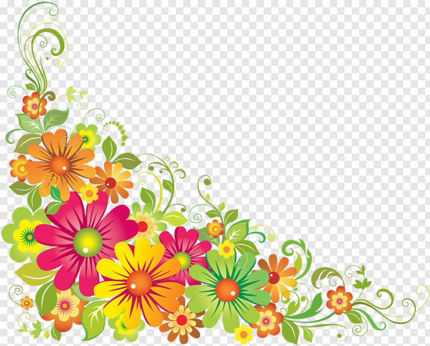  Flowers Design, Floral Design File, Colorful Floral Design, Colourful Floral Design, Floral Pattern, Flowers Tumblr