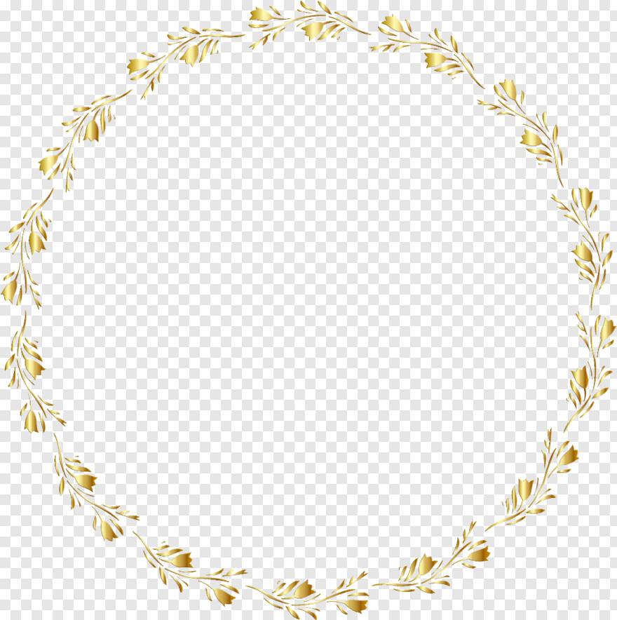 gold-circle-frame # 329487