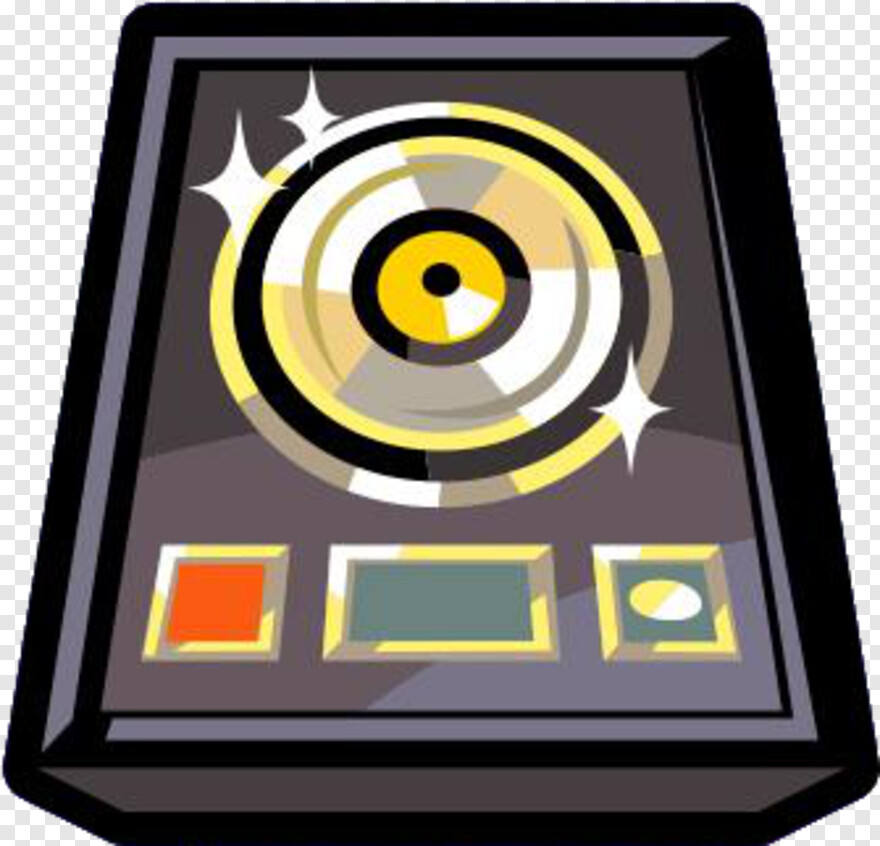  Vinyl Record, Record, Star Platinum, Watercolor Circle, Gold Record, Record Player