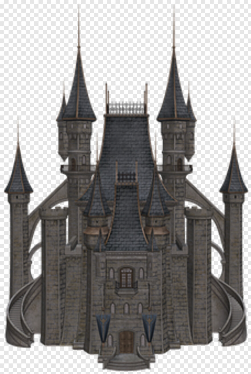 disney-castle-silhouette # 1051696