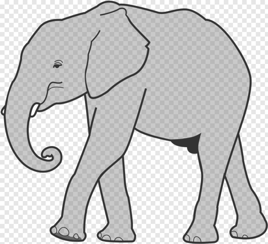 elephant-silhouette # 478400