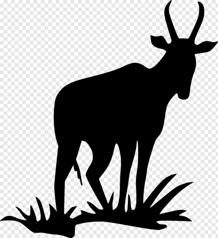 deer-head-silhouette # 506875