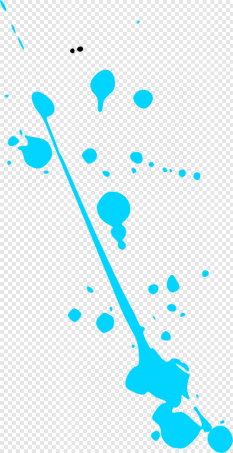 blue-paint-splatter # 342757