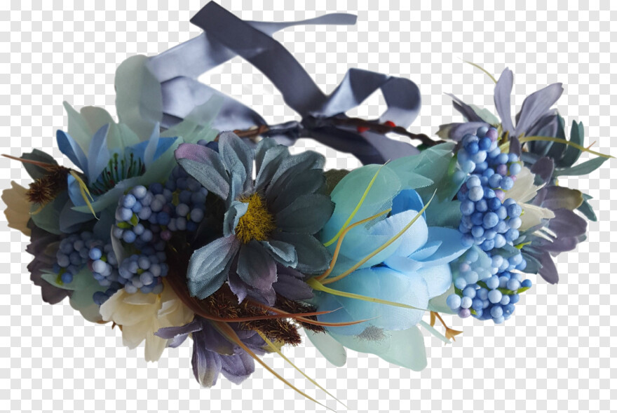 blue-flower-crown # 384842