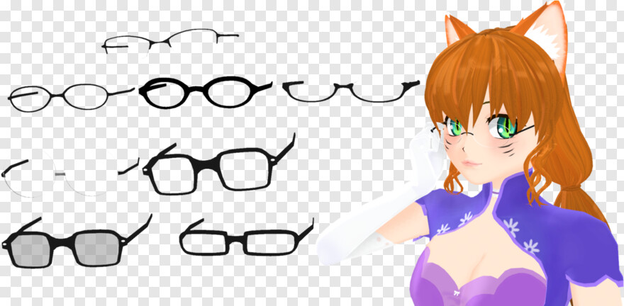 anime-glasses # 513796