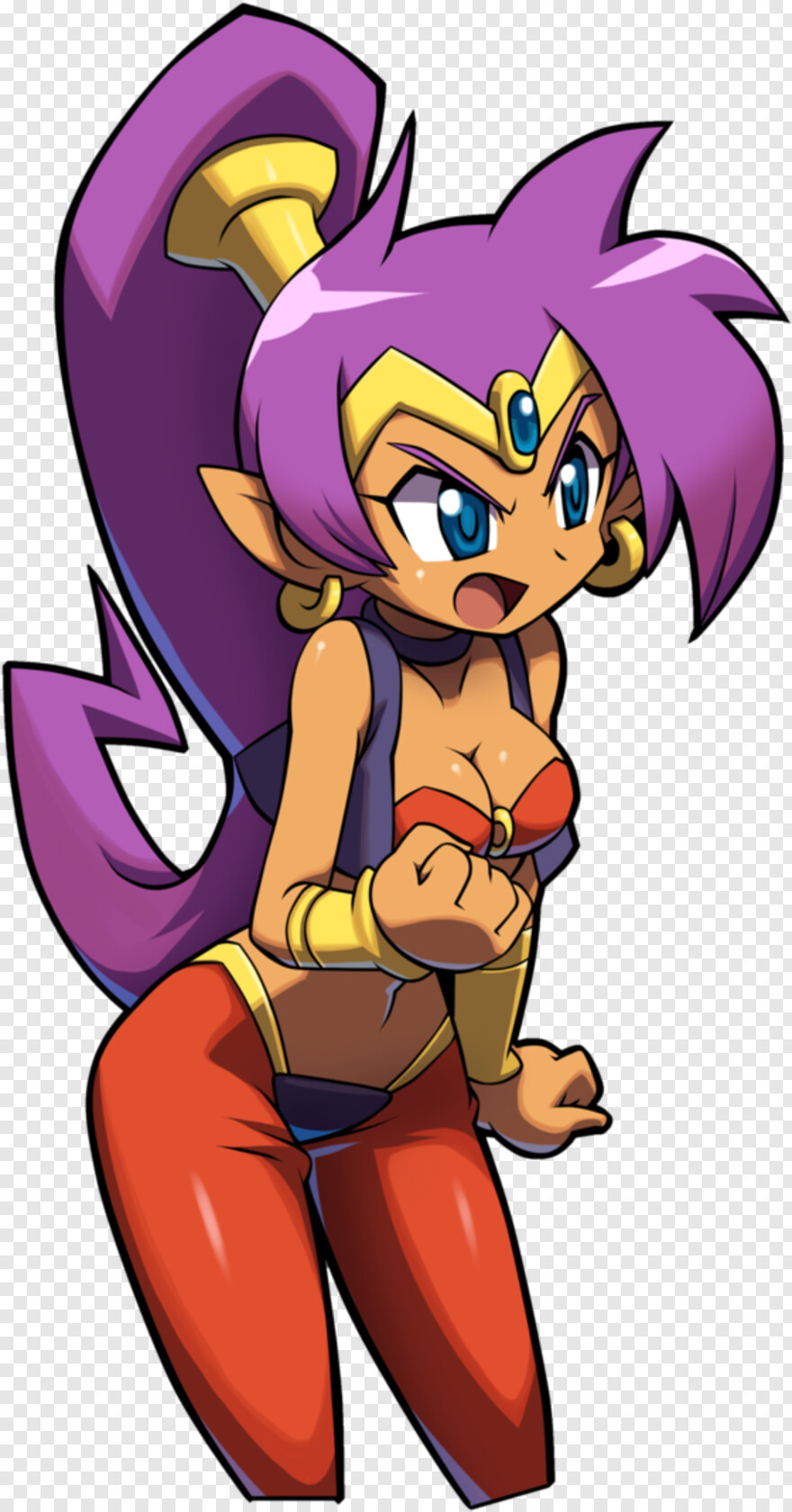 Shantae, the Half Genie Protector of Scuttle Town! (A 