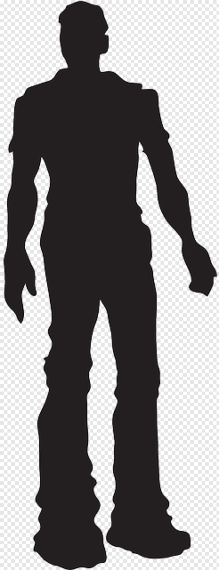 man-standing-silhouette # 352656