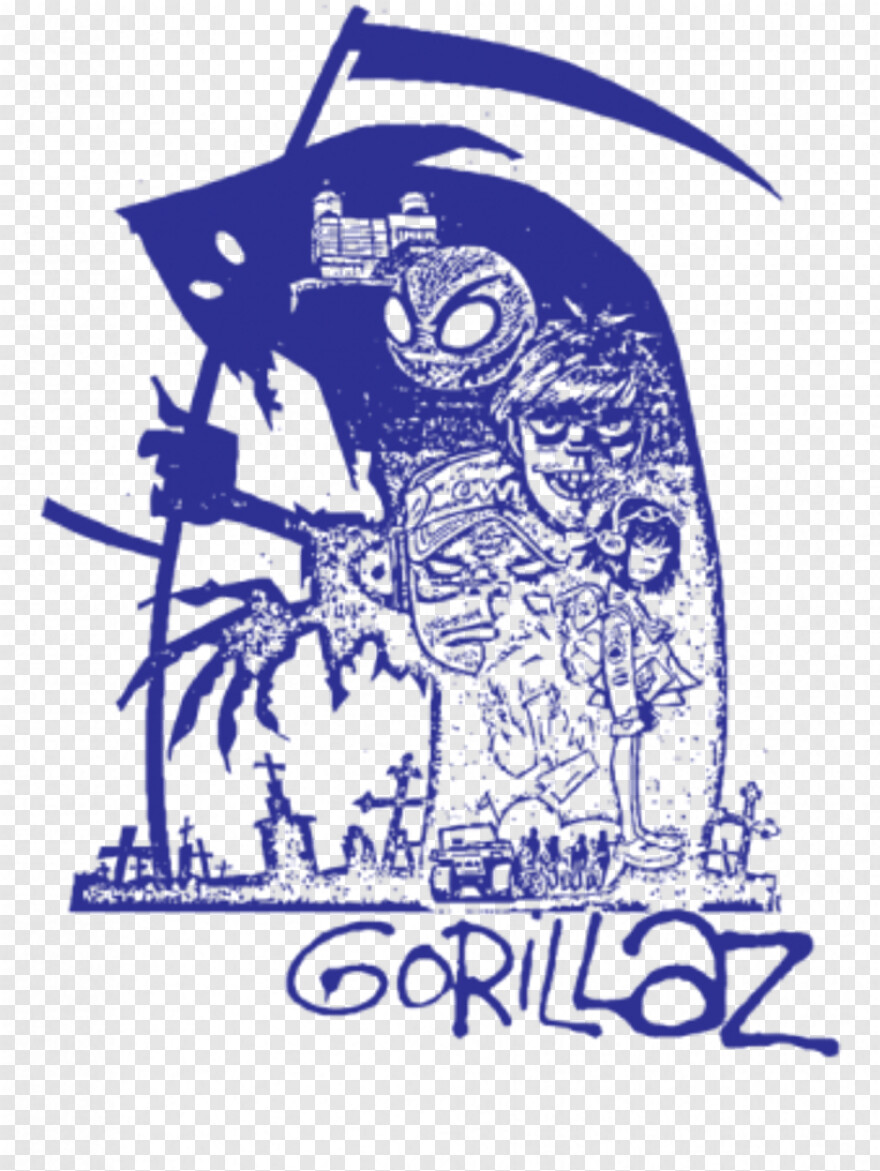 gorillaz-logo # 788429