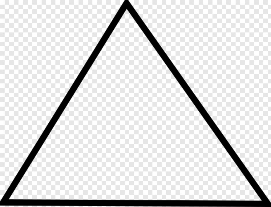 triangle-outline # 980588