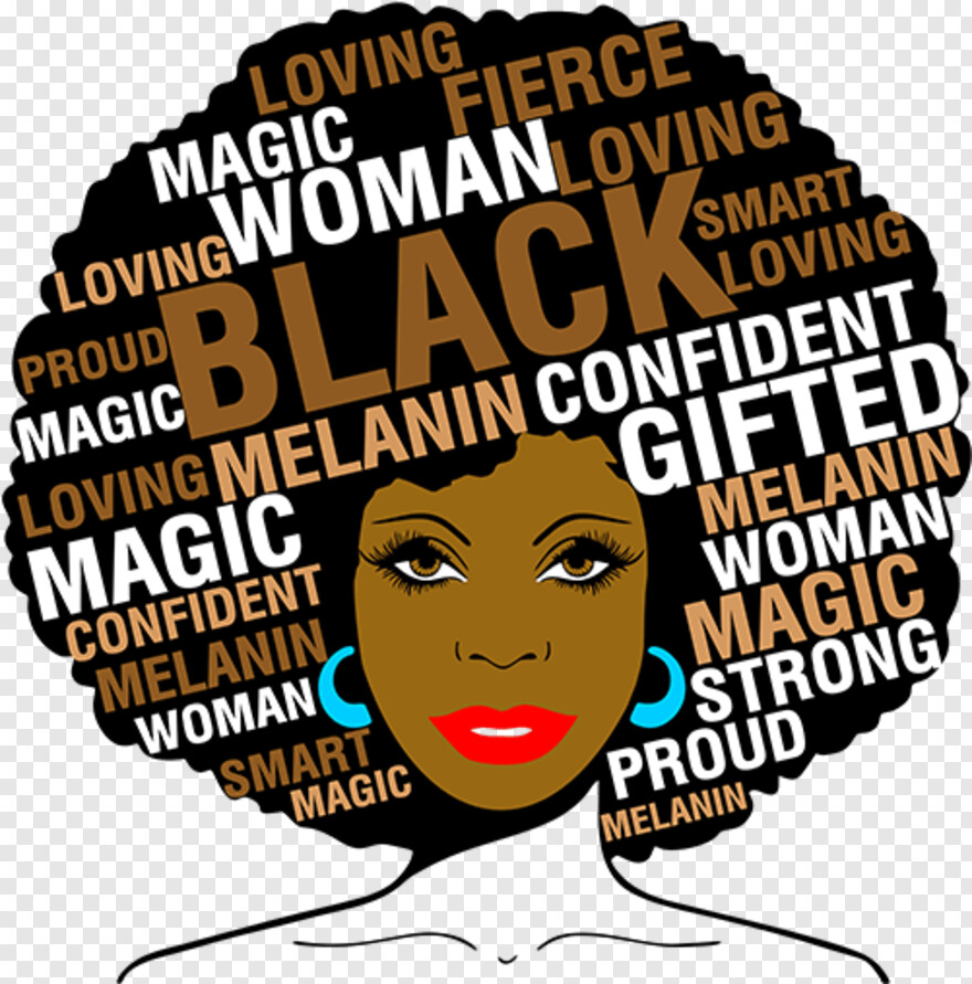 black-woman-silhouette # 705765