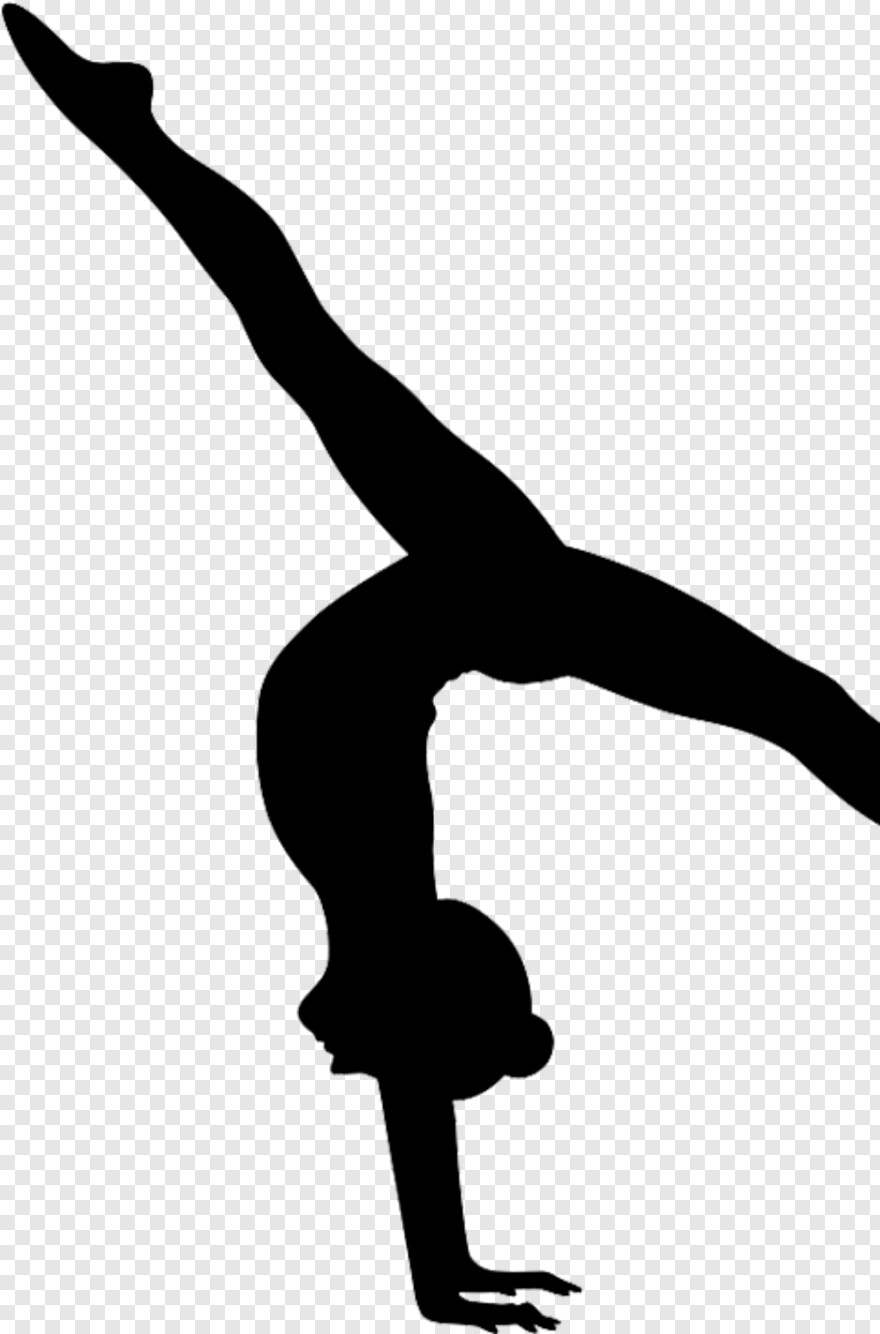 gymnastics-silhouette # 430147