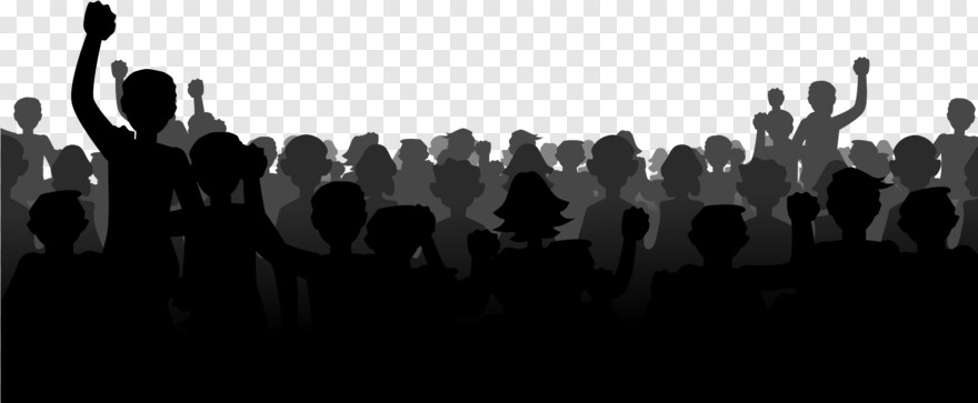 crowd-silhouette # 513035