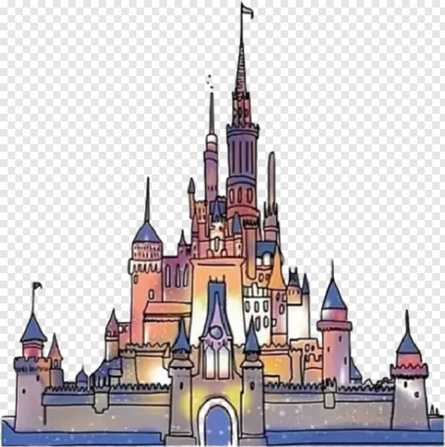  Disney Castle Logo, Disney Castle Silhouette, Cinderella Castle, Castle Vector, Disney Castle, Disney World