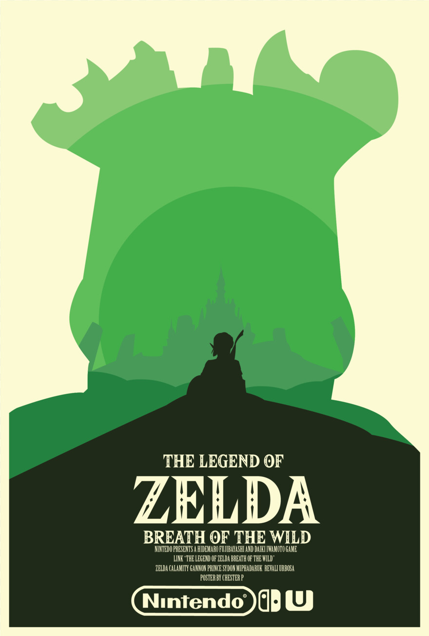 Movie Poster Credits Movie Poster Zelda Breath Of The Wild Movie