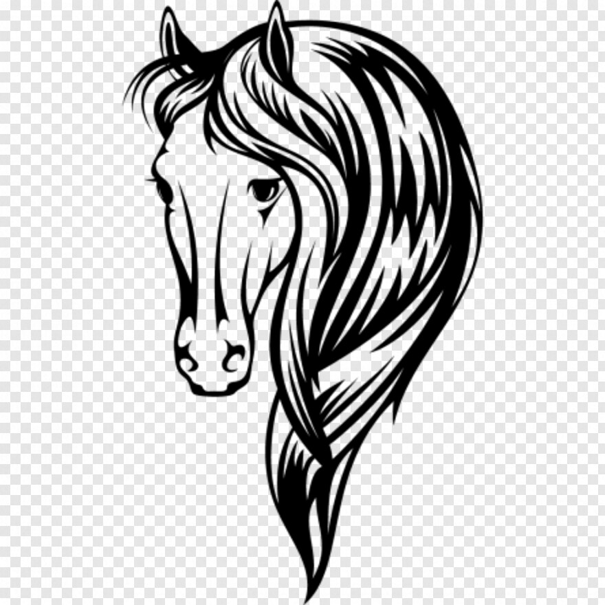  Horse Mask, Horse Logo, Horse Head, Horse, Black Horse, White Horse