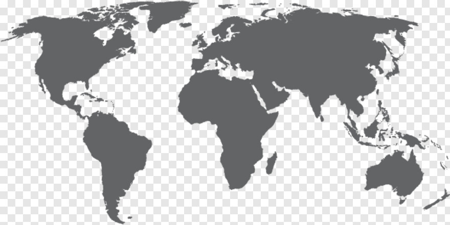 world-map-black-and-white # 702059