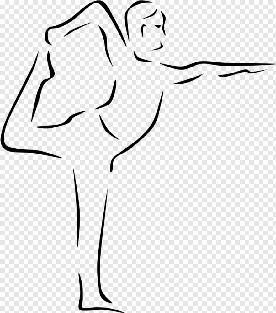 yoga-silhouette # 587821