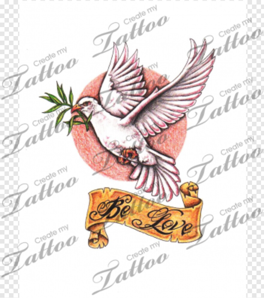  Olive Branch, Rose Tattoo, White Dove, Dragon Tattoo, Skull Tattoo, Pine Tree Branch