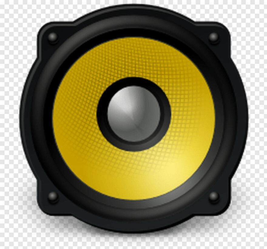  Speaker, Yellow, Audio, Audio Icon, Yellow Tape, Audio Wave