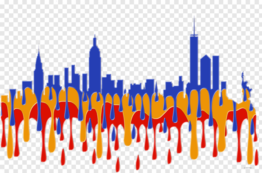new-york-skyline-silhouette # 355198