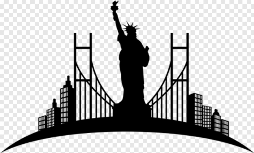 new-york-skyline-silhouette # 718152