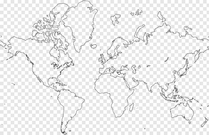 world-map-black-and-white # 1058764