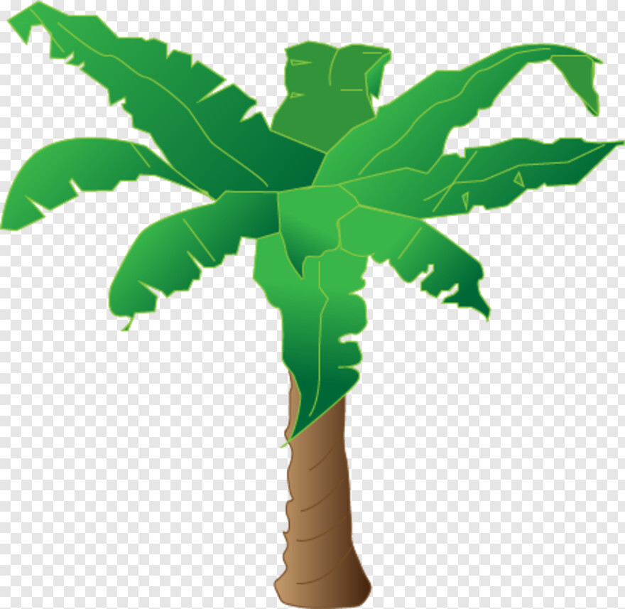 Palm Tree Leaf, Palm Tree Vector, Palm Tree Silhouette, Palm Tree Clip Art, Banana  Tree, Palm Tree Emoji #413213 - Free Icon Library