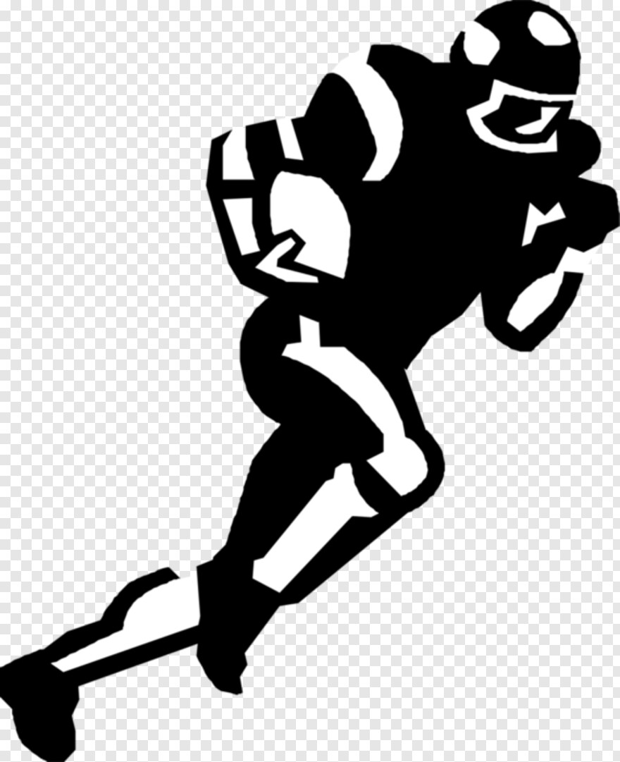  Running, Football Player Silhouette, Football Player Clipart, Football Player, American Football Player, Back Of Hand