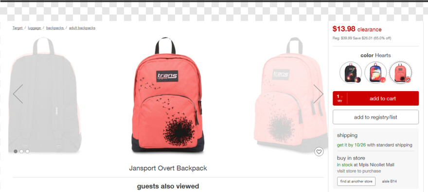 backpack # 426553