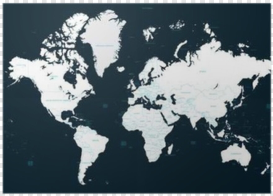 world-map-outline # 427974