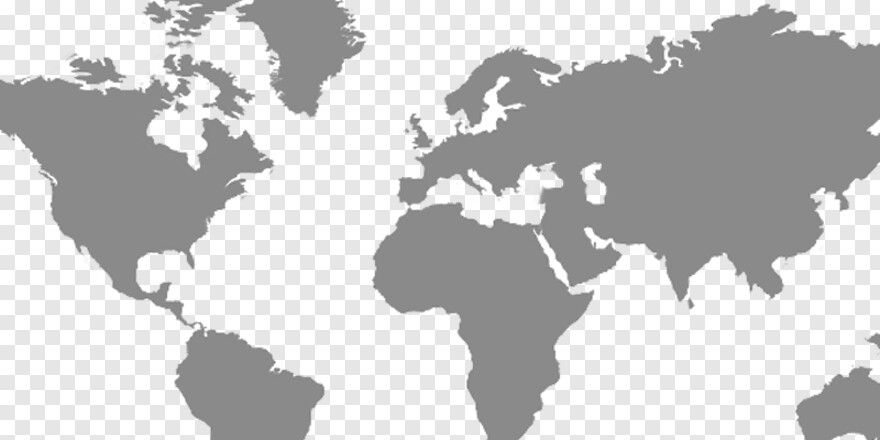 world-map-black-and-white # 702445