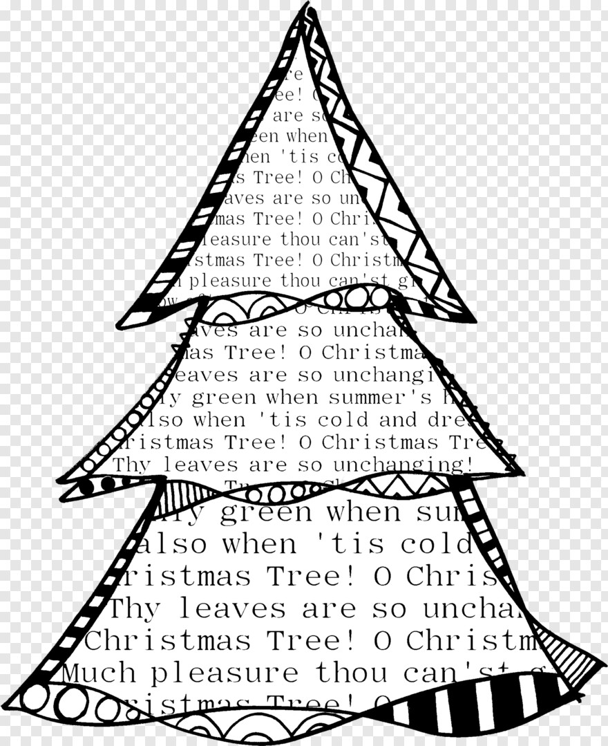 christmas-tree-silhouette # 1018043
