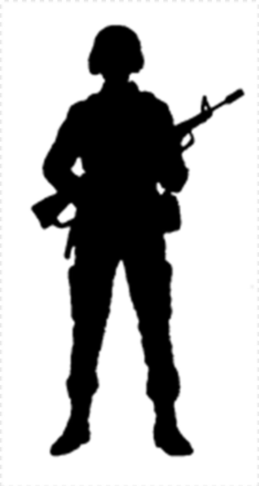 soldier-silhouette # 875832