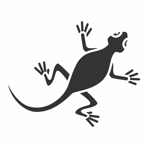 Lizard,Gecko,Reptile,Scaled reptile,Amphibian,Tail,Illustration