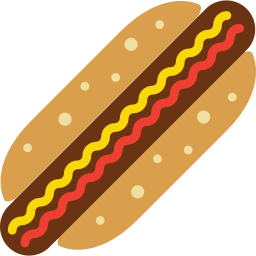 Fast food,Clip art,Hot dog,Graphics,American food,Bread,Food,Hot dog bun,Finger food,Baked goods,Illustration