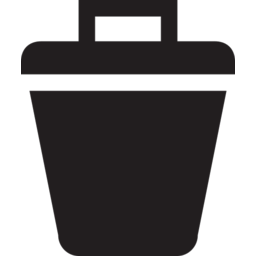 Black,Font,Black-and-white,Waste container,Illustration