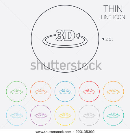 360 Degree Rotation Icons Set. Vector  Photo | Bigstock