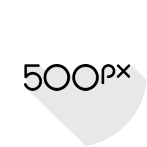 White 500px 3 icon - Free white infinite icons