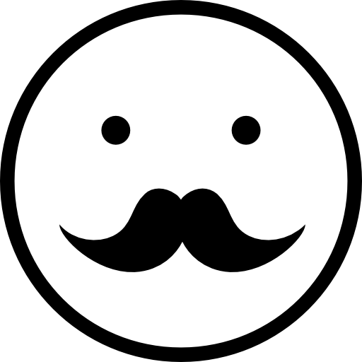 Face,Hair,White,Black,Smile,Nose,Facial expression,Head,Moustache,Hairstyle,Emoticon,Line,Eye,Mouth,Line art,Cheek,Organ,Circle,Black-and-white,No expression,Symbol,Pleased,Illustration,Oval,Icon,Clip art,Smiley