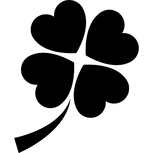 Font,Paw,Symbol,Plant,Heart,Black-and-white