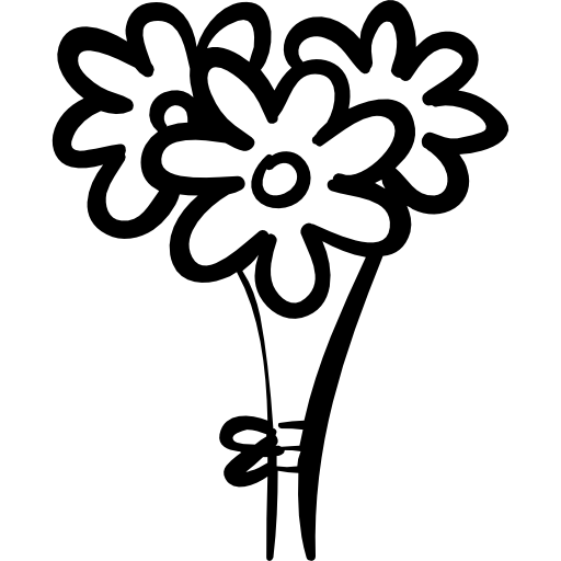 Black-and-white,Line art,Clip art,Botany,Coloring book,Plant,Plant stem,Pedicel,Flower,Cut flowers