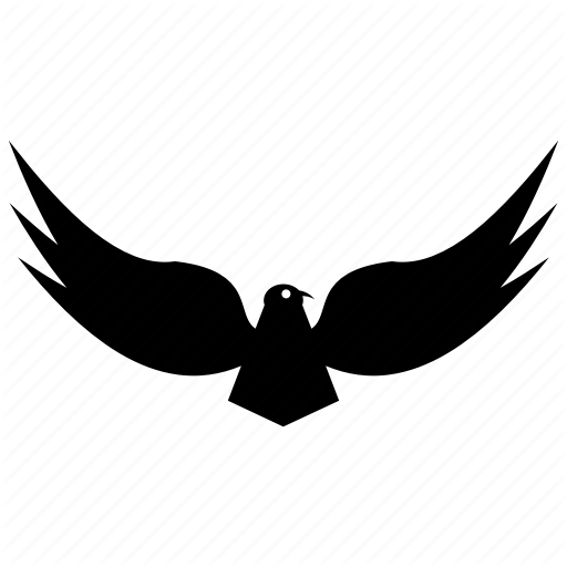 Wing,Logo,Illustration,Graphics,Symbol,Clip art,Emblem,Black-and-white,Bird
