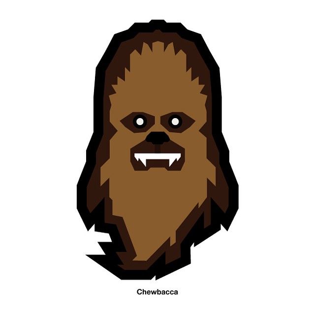Chewbacca,Facial hair,Cartoon,Beard,Illustration,Fictional character