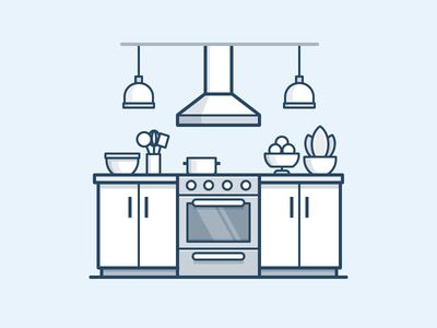 Kitchen,Kitchen stove,Room,Furniture,Kitchen appliance,Table,Interior design,Home appliance,Small appliance