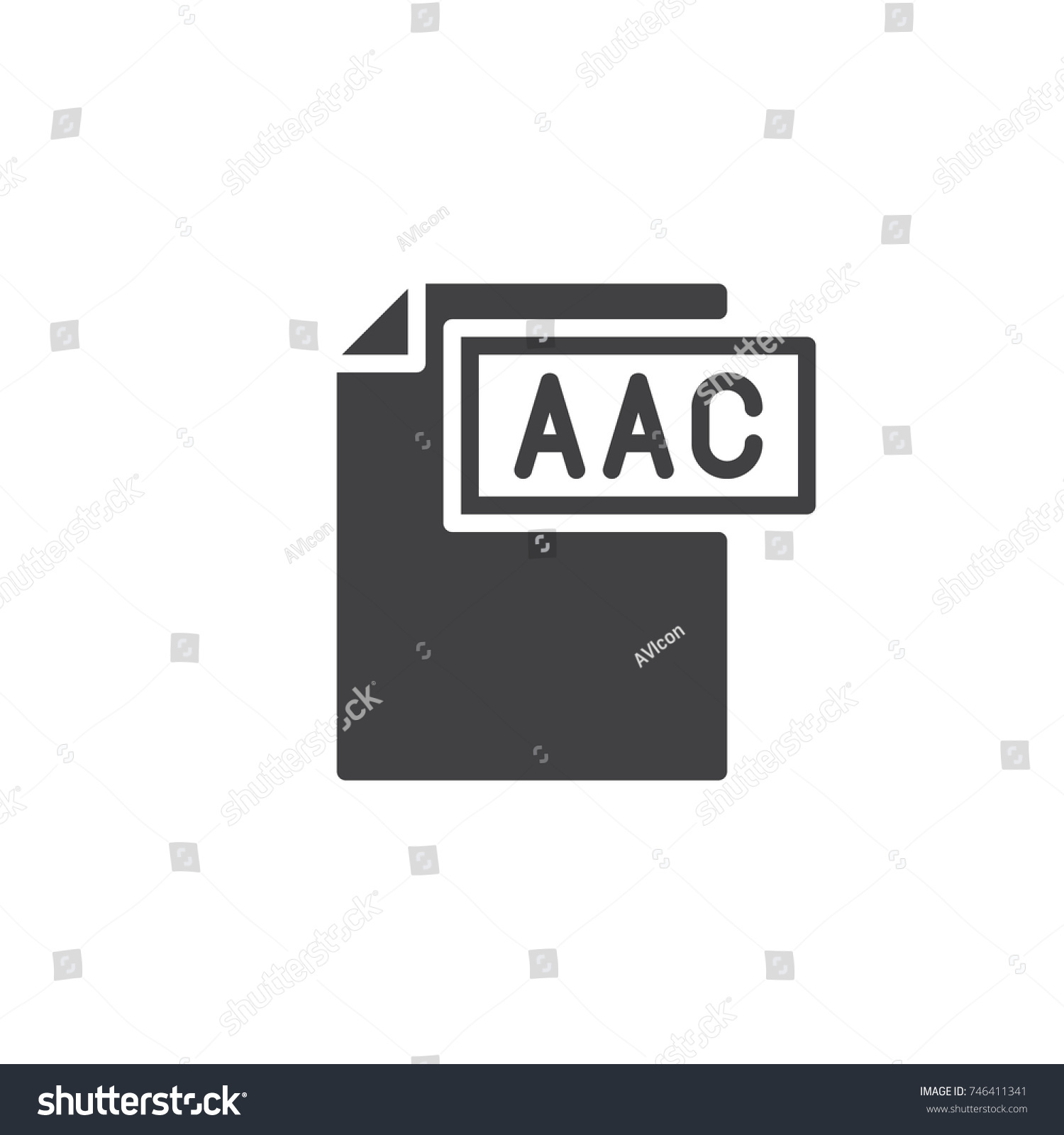 Aac, audio, extension, music icon | Icon search engine