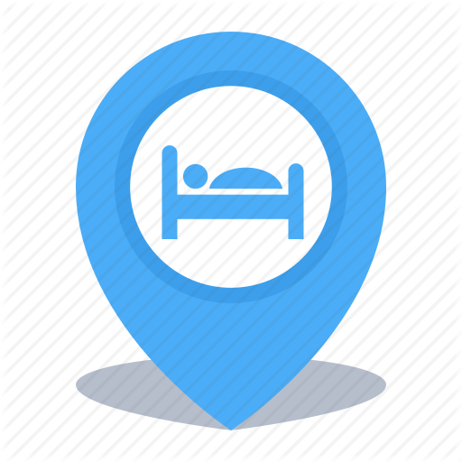 Hotel Icons Accommodation Icon Vector Illustration Stock Vector 