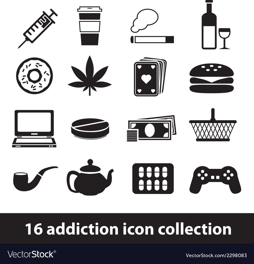 Addiction icons | Noun Project